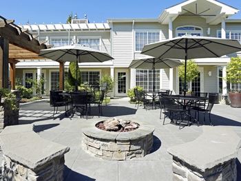 Patio with fire pit